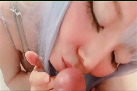 OF日本大眼萌妹「Y Peachpie」灰网情趣coser在电竞椅上的性爱